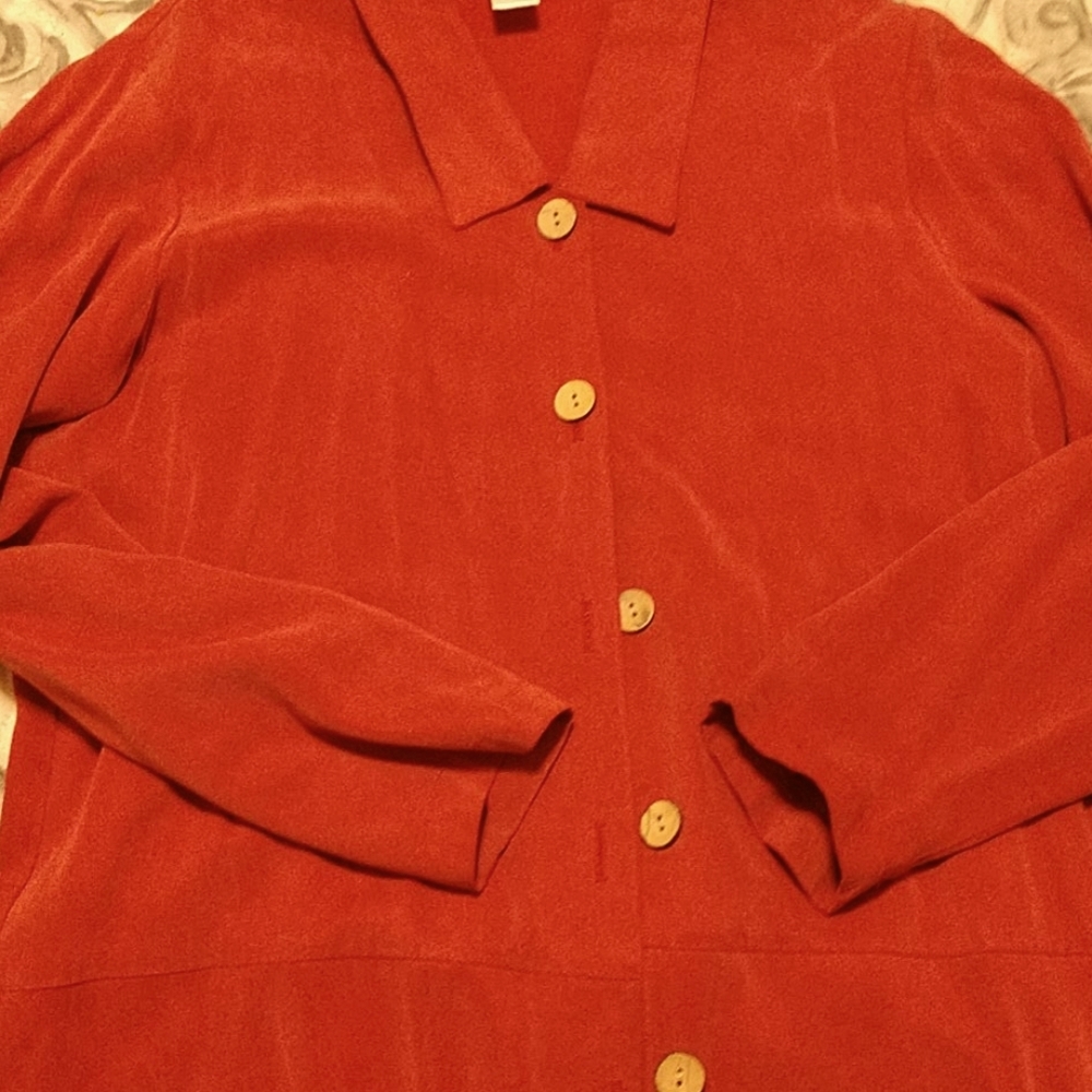 Rust colored blazer - Picture 2 of 2